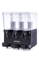 Samixir 60.SSSY Triple Klasik Fıskiyeli Soğuk İçecek Dispenseri, 20+20+20 L, Sarı