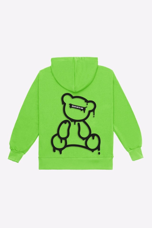 BEAR Embroidered Unisex Oversize Hoodie