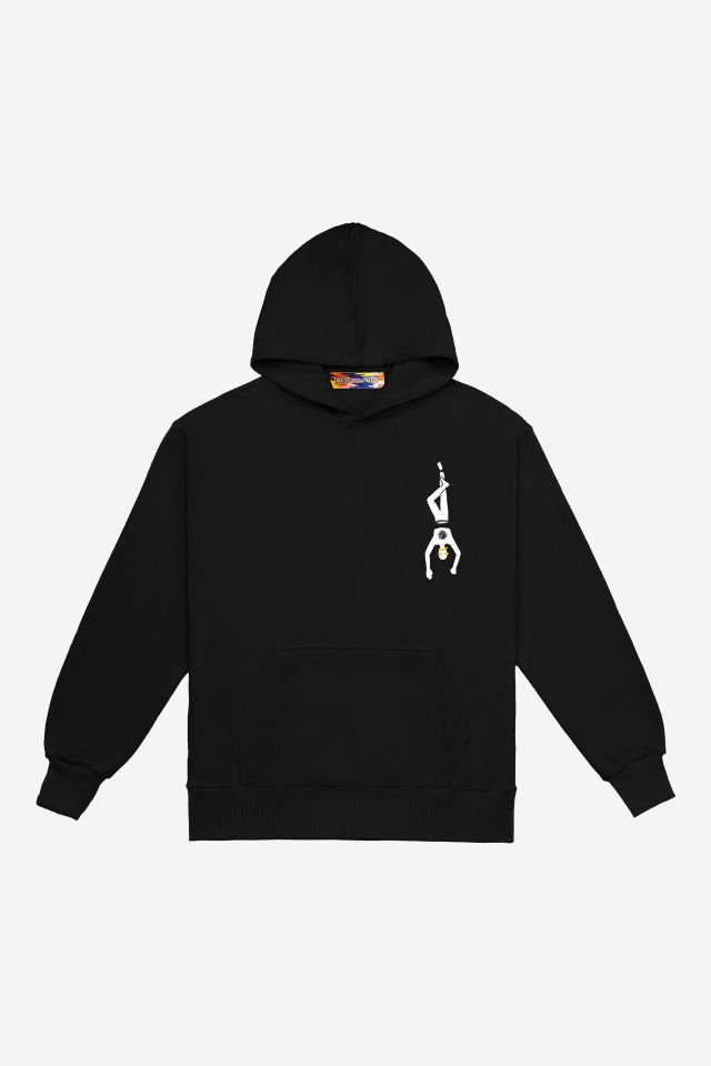 SAVE ME Embroidered Unisex Oversize Black Hoodie