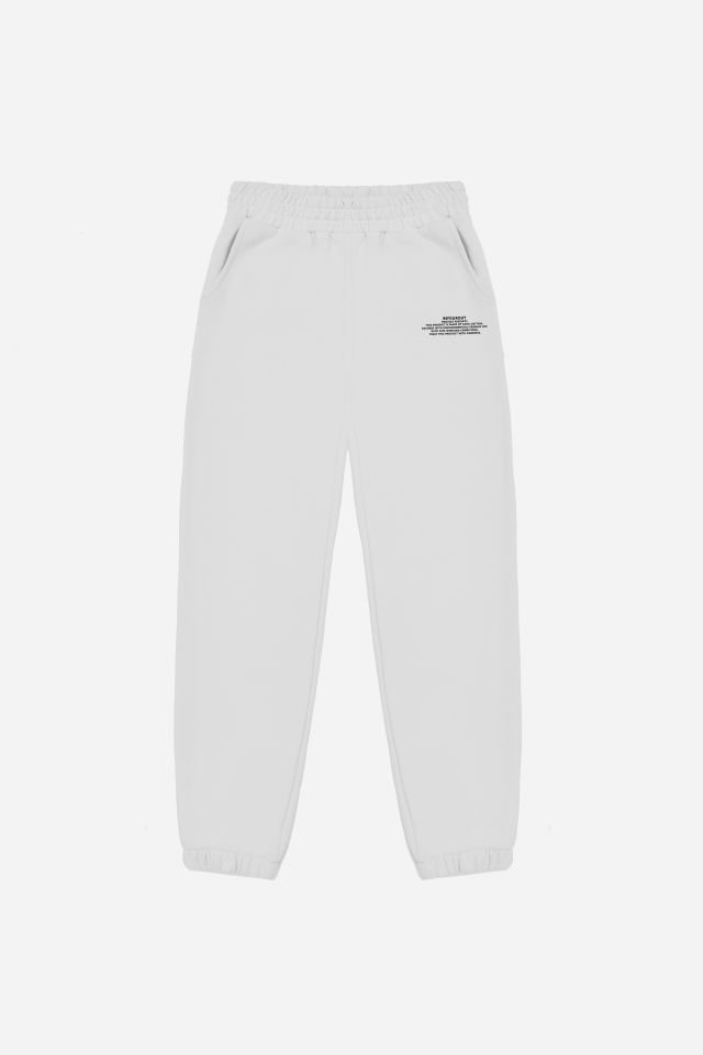 BeFourOut Printed Off White Sweatpants