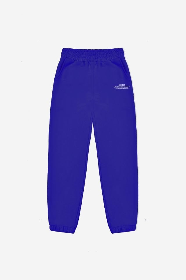 BeFourOut Printed Saxe Blue Sweatpants