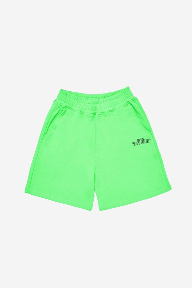 BeFourOut Printed Pistachio Green Short