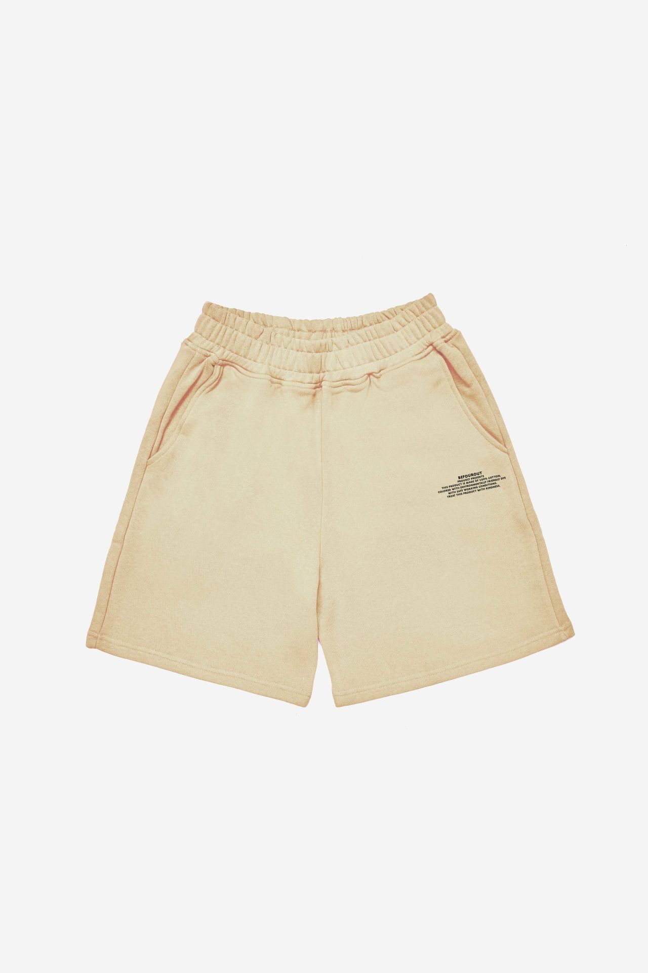 BeFourOut Printed Beige Short