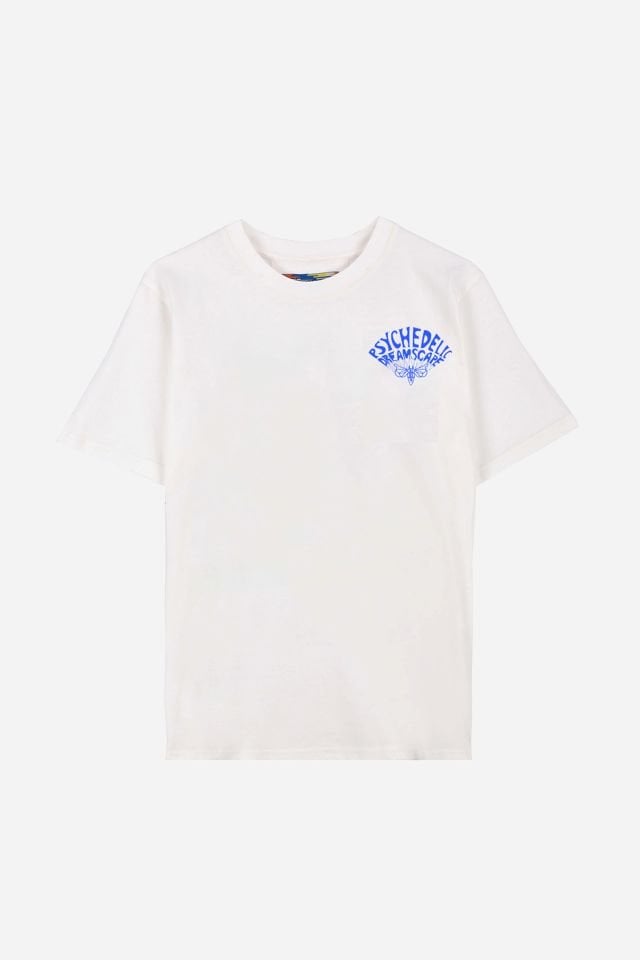 DREAMSCAPE Baskılı Oversize Unisex Ekru Tshirt XL
