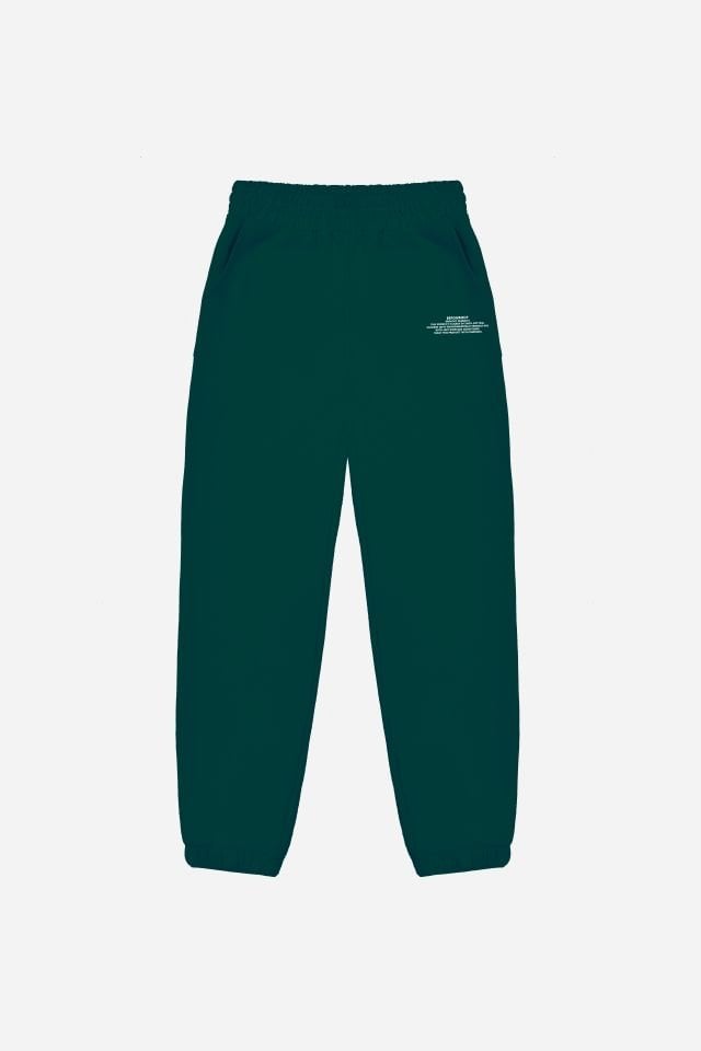 BeFourOut Printed Dark Green Sweatpants