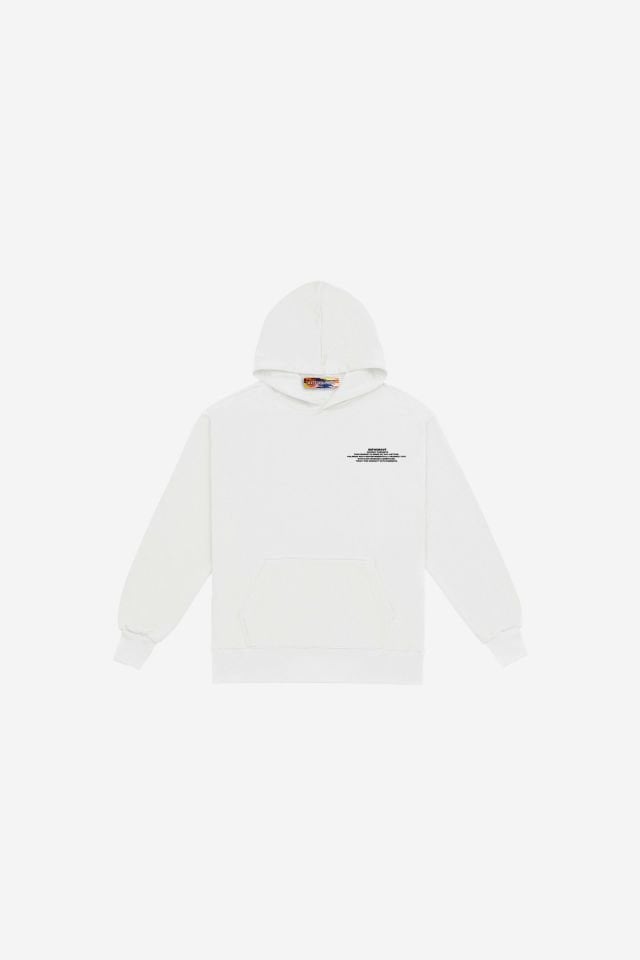 BeFourOut Printed Kids Off White Hoodie