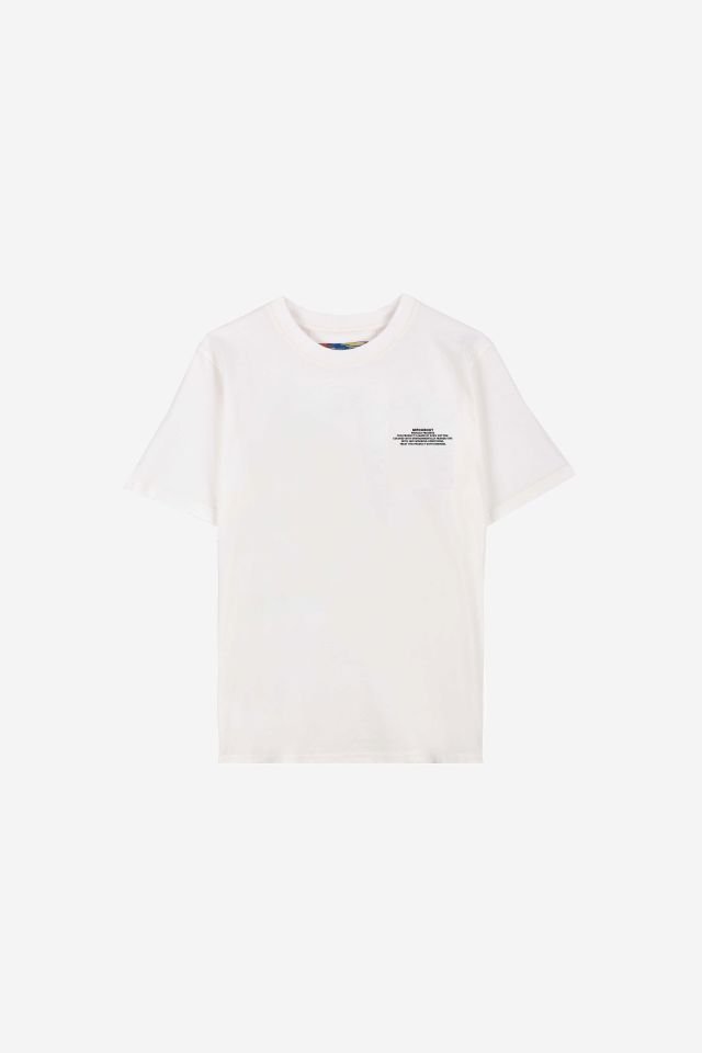 BeFourOut Printed Kids Off White Tshirt