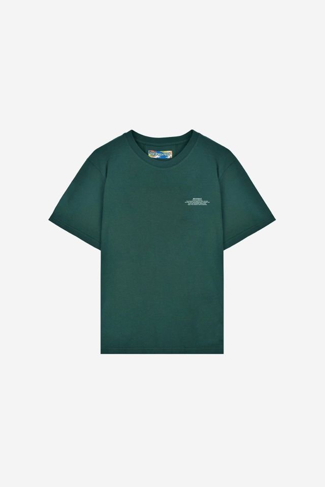 BeFourOut Printed Kids Dark Green Tshirt