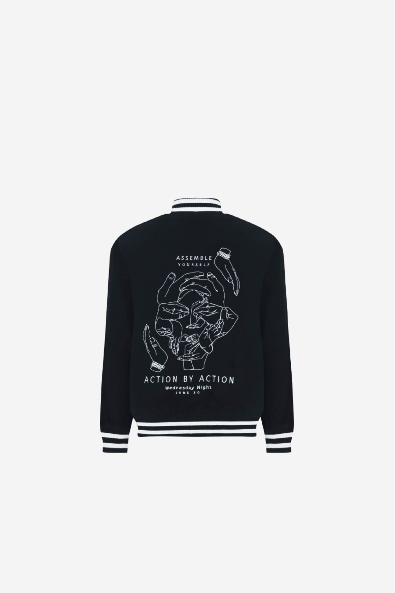 ASSEMBLE Nakışlı Unisex Kolej Mont S