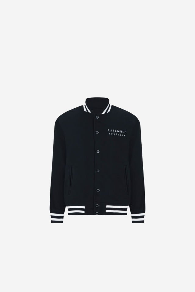 ASSEMBLE Nakışlı Unisex Kolej Mont S