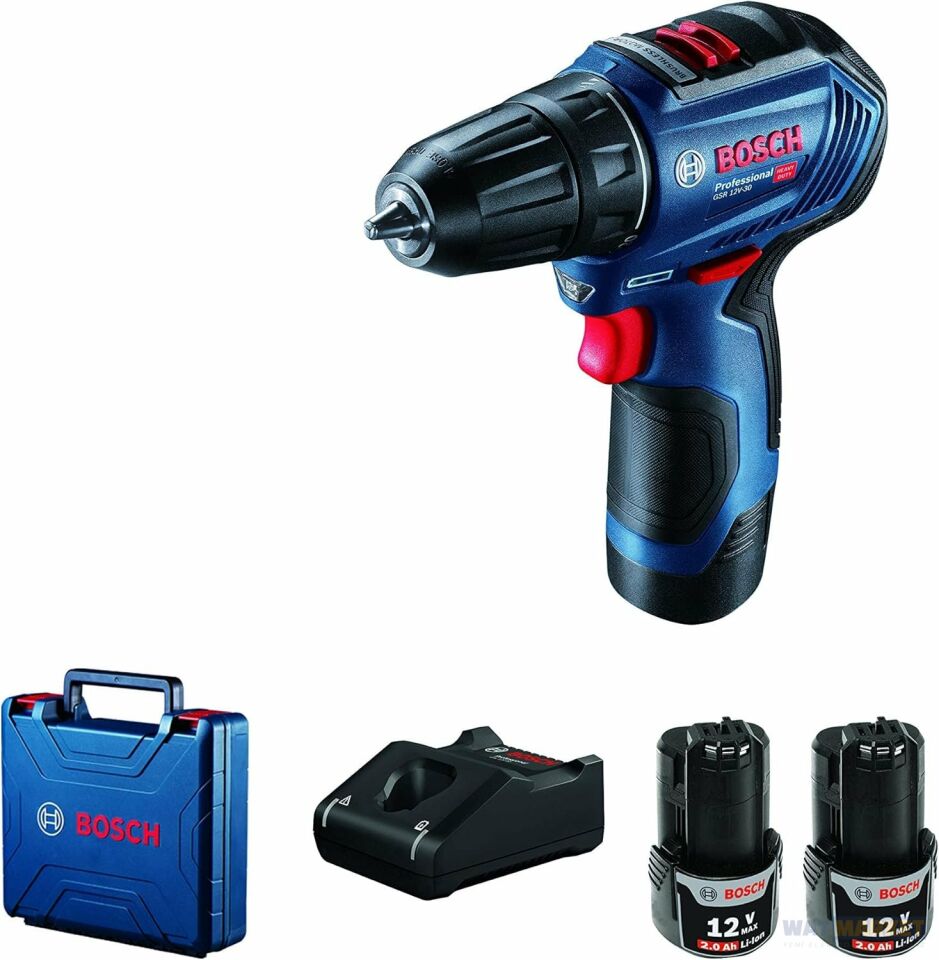 Bosch Professional GSR 12V,30 Akülü Delme Vidalama Makinesi