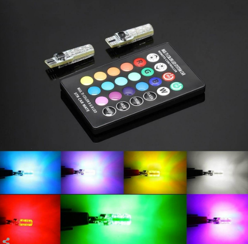 RGB Kumandalı T10 Led