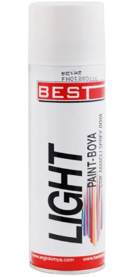 BEST Light Sprey Boya 250 ml Beyaz