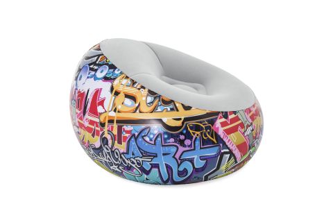 Bestway® 75075 Graffiti Inflate-A-Chair™ Şişme Koltuk