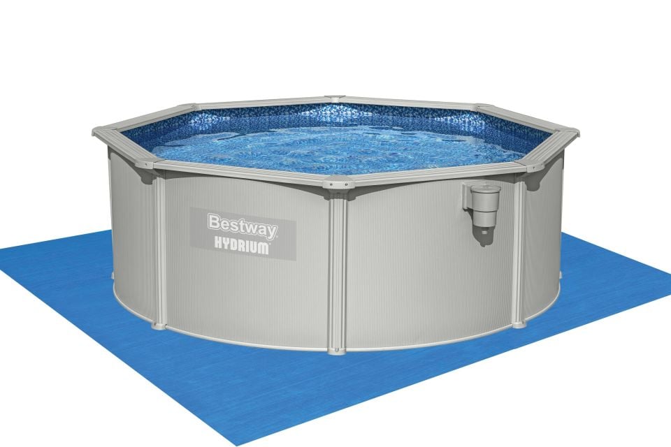 Bestway® 56574 Hydrium™ Çelik Duvarlı Prefabrik Yer Üstü Havuz Seti 3,66 m x 1,22 m