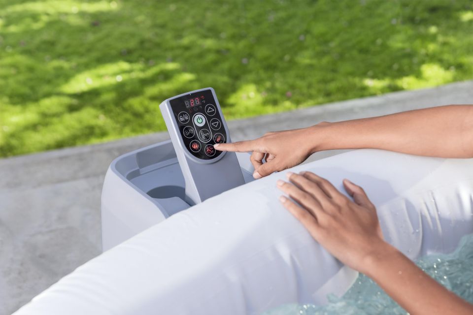 Lay-Z-Spa® Miami AirJet™ 6001D Enerji Tasarruflu Şişme Spa Havuzu,4-6 kişilik