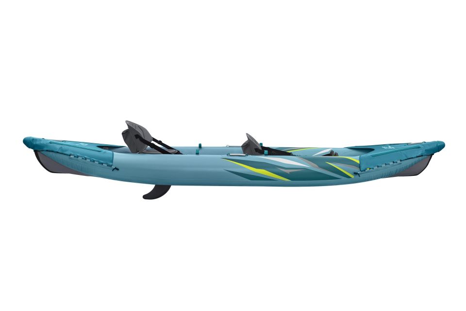 Hydro-Force™ 65167 Waypoint Elite™ X2 Inflatable 2 Kişilik Kano Seti 3.82 m x 1.01 m