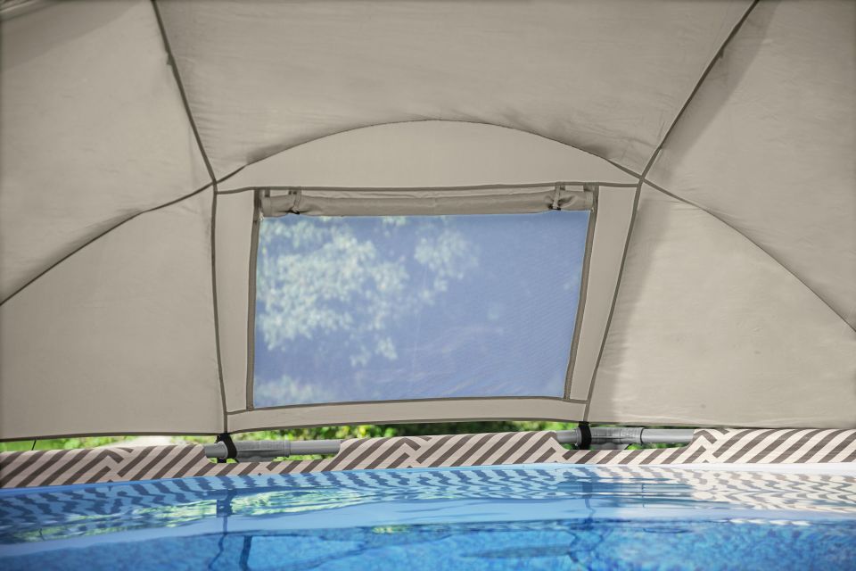 Bestway® 561FY Steel Pro MAX™ Gölgelikli Prefabrik Yer Üstü Havuz 3,96 m x 1,07 m