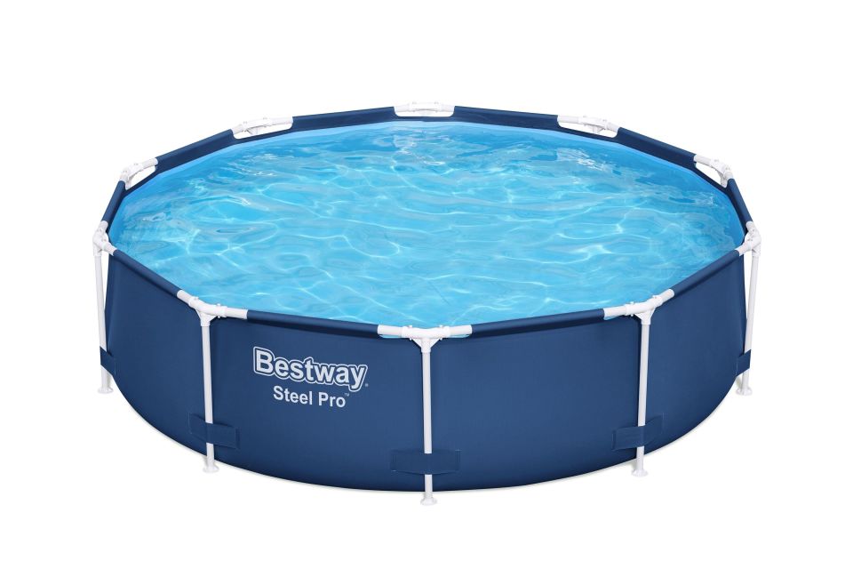 Bestway® 56677 Steel Pro™ Prefabrik Yerüstü Çember Havuz 3,05 m x 76 cm