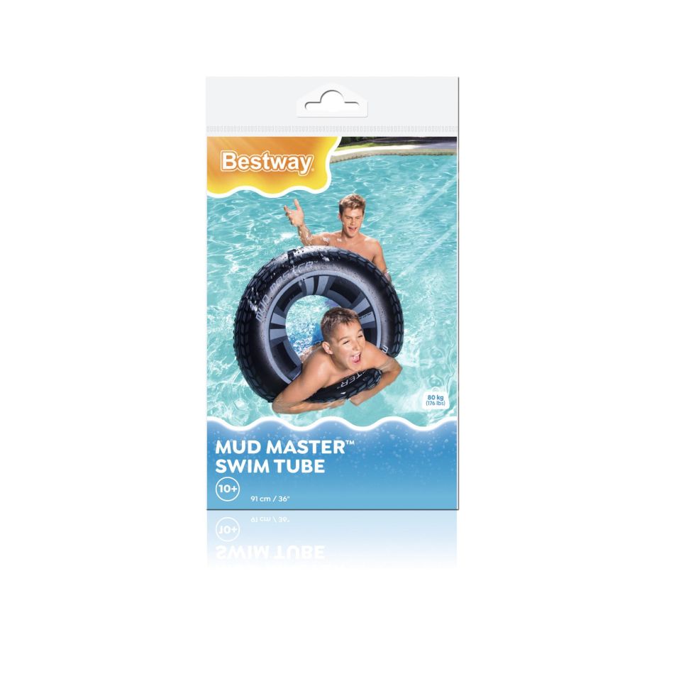 Bestway® 36016 Mud Master™ Cip Tekerlek Yüzme Simidi 91 cm