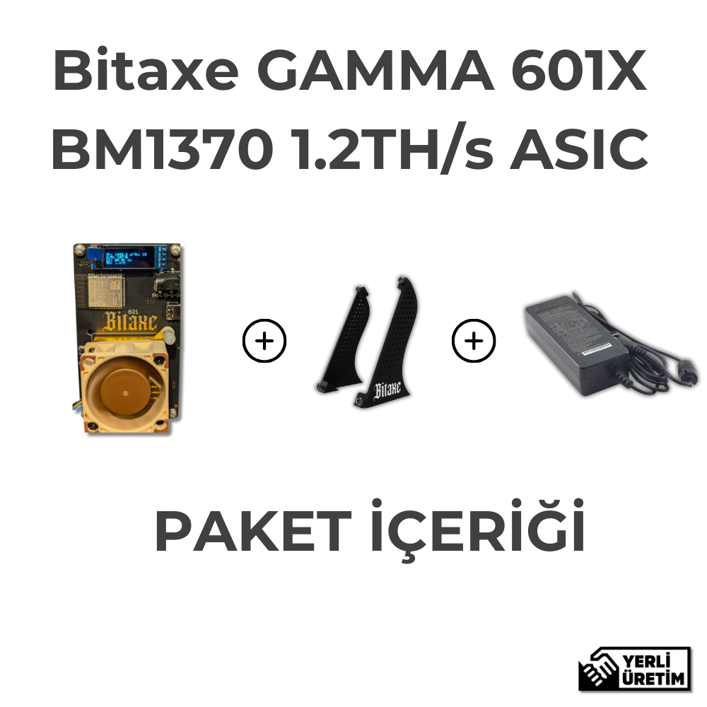 Bitaxe 601x Gamma Bitcoin Miner BM1370 1.2 TH/s Features and