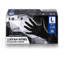 HASPET SİYAH NİTRİL ELDİVEN LARGE  L BEDEN