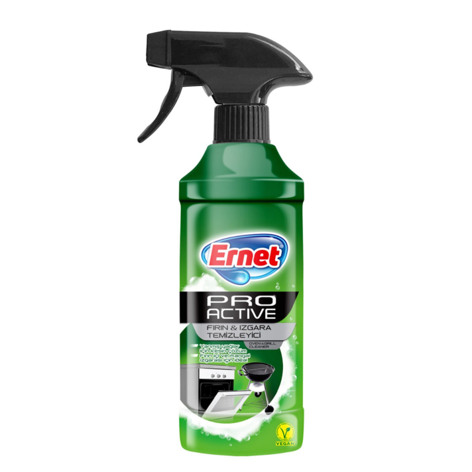 ERNET PRO ACTIVE FIRIN-IZGARA TEMİZLEYİCİ 435 ML