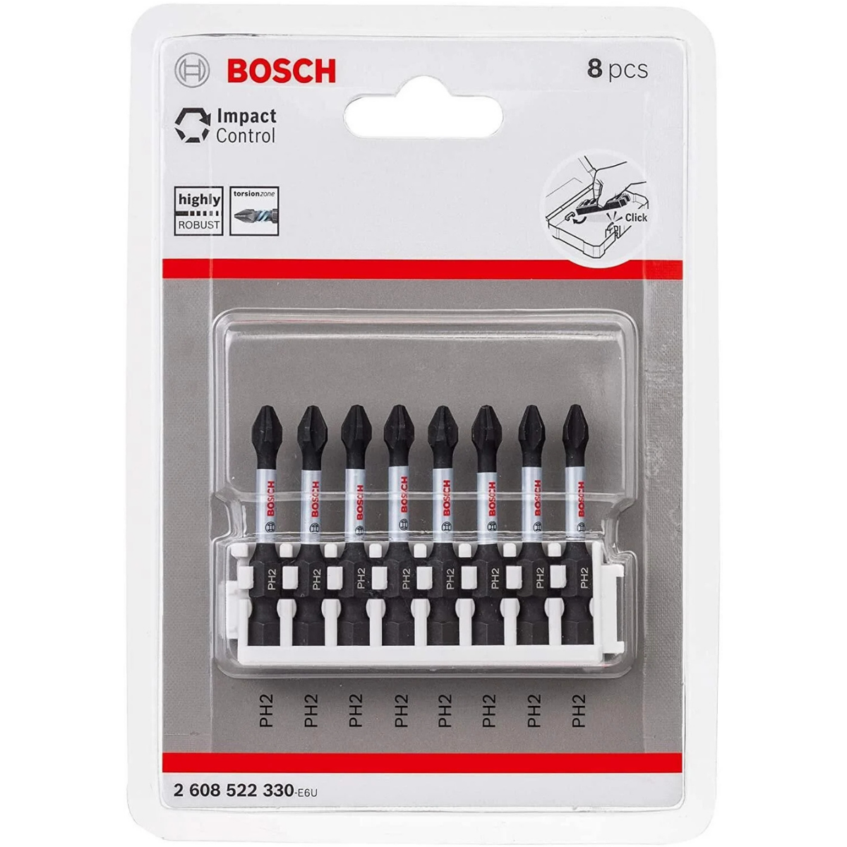 BOSCH BITS UÇ-IMPACT PH2 50 CM 8 Lİ