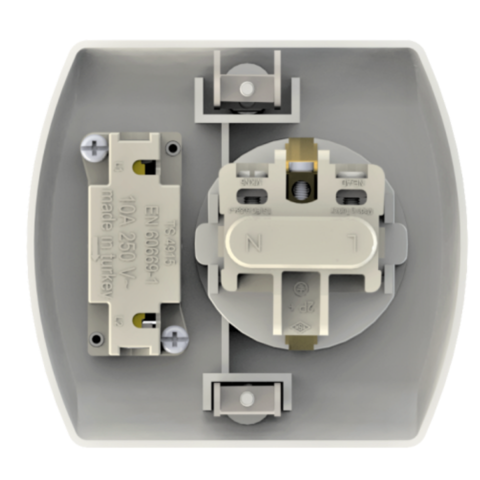 NEAD ANAHTARLI TOPRAKLI PRİZ