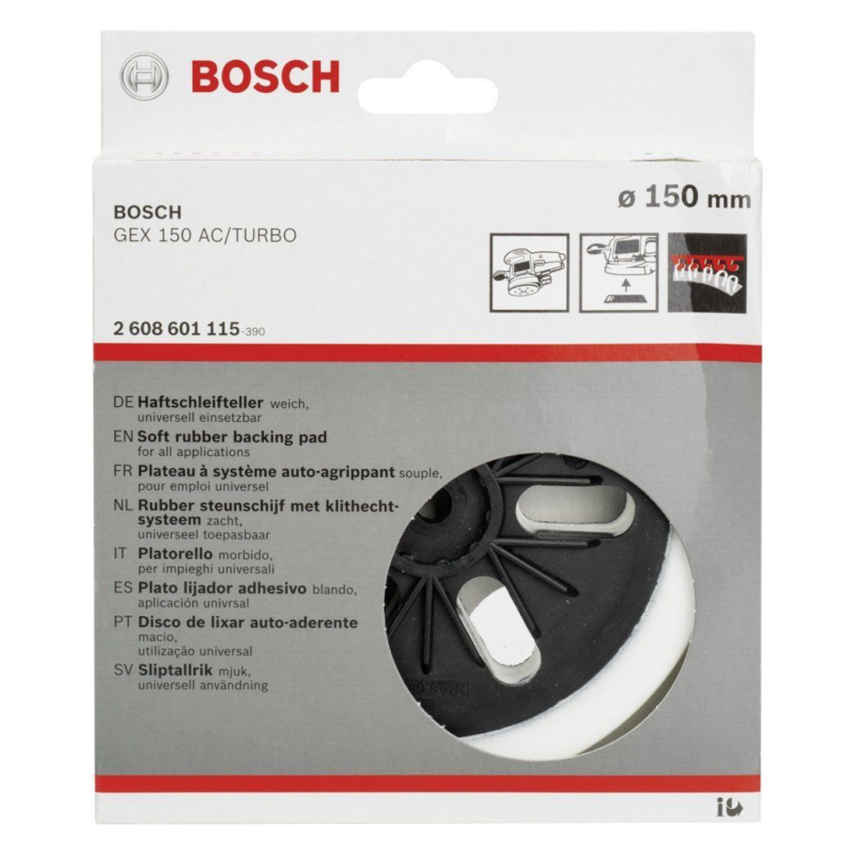 BOSCH 150 GEX ZIMPARA TABANI