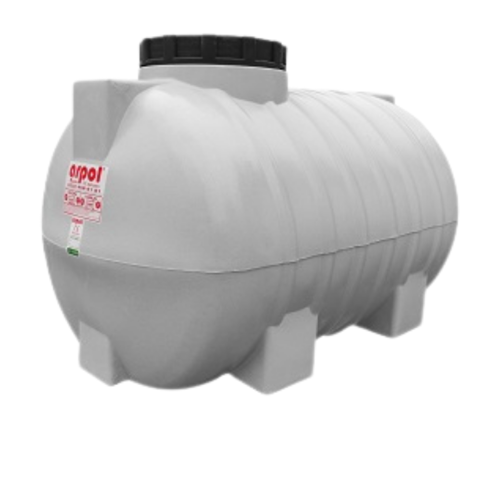 SU DEPOSU YATAY 750 LT.POLYETİLEN 90X130