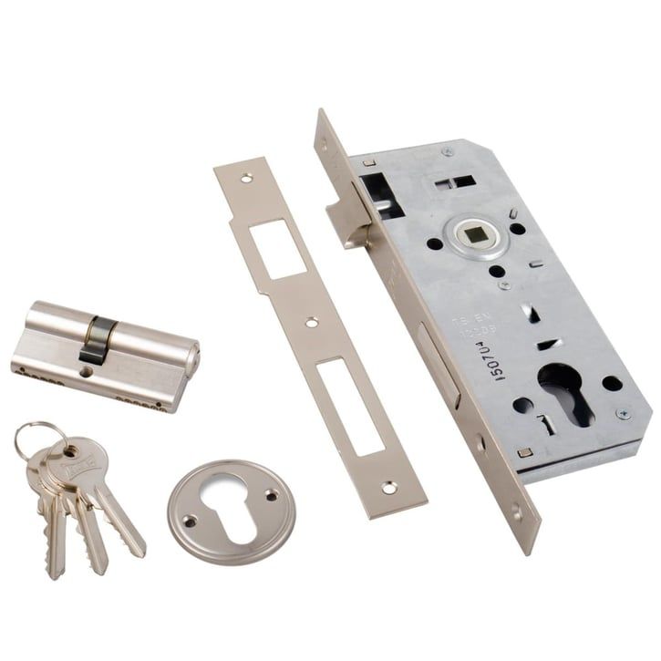 KALE SİL.DAİRE KİLİT 152 R 35 MM OVAL NİKEL