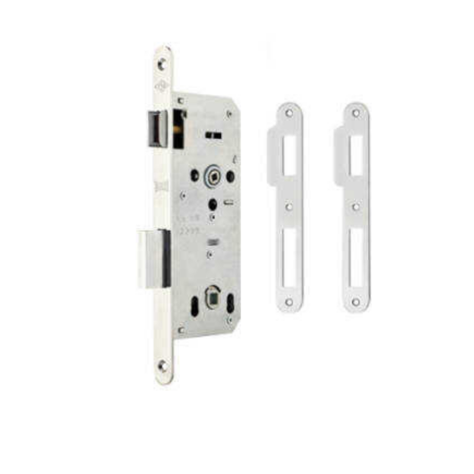 KALE ROZETLİ BANYO-WC KİLİT 169 R 40 MM OVAL-NİKEL