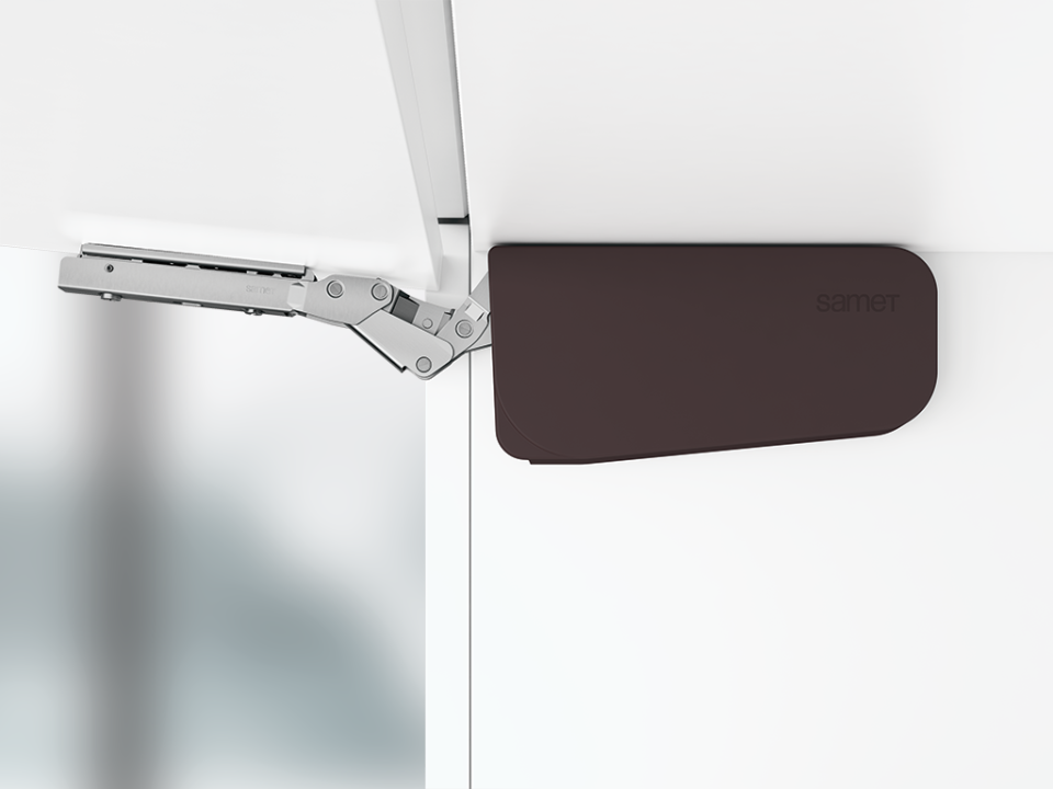 SAMET MEKANİK KALKAR KAPAK TEKLİ SİSTEMİ B1 GRİ