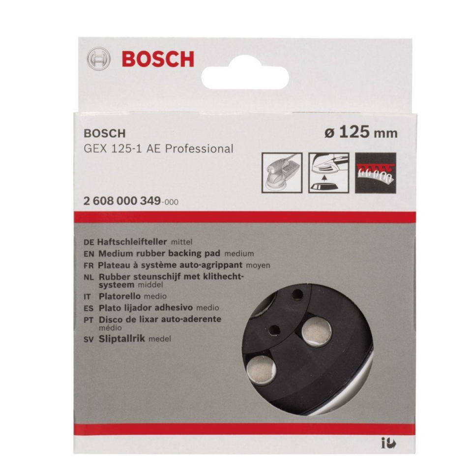 BOSCH 125-1 AE EKS.ZIMPARA TABANI-349
