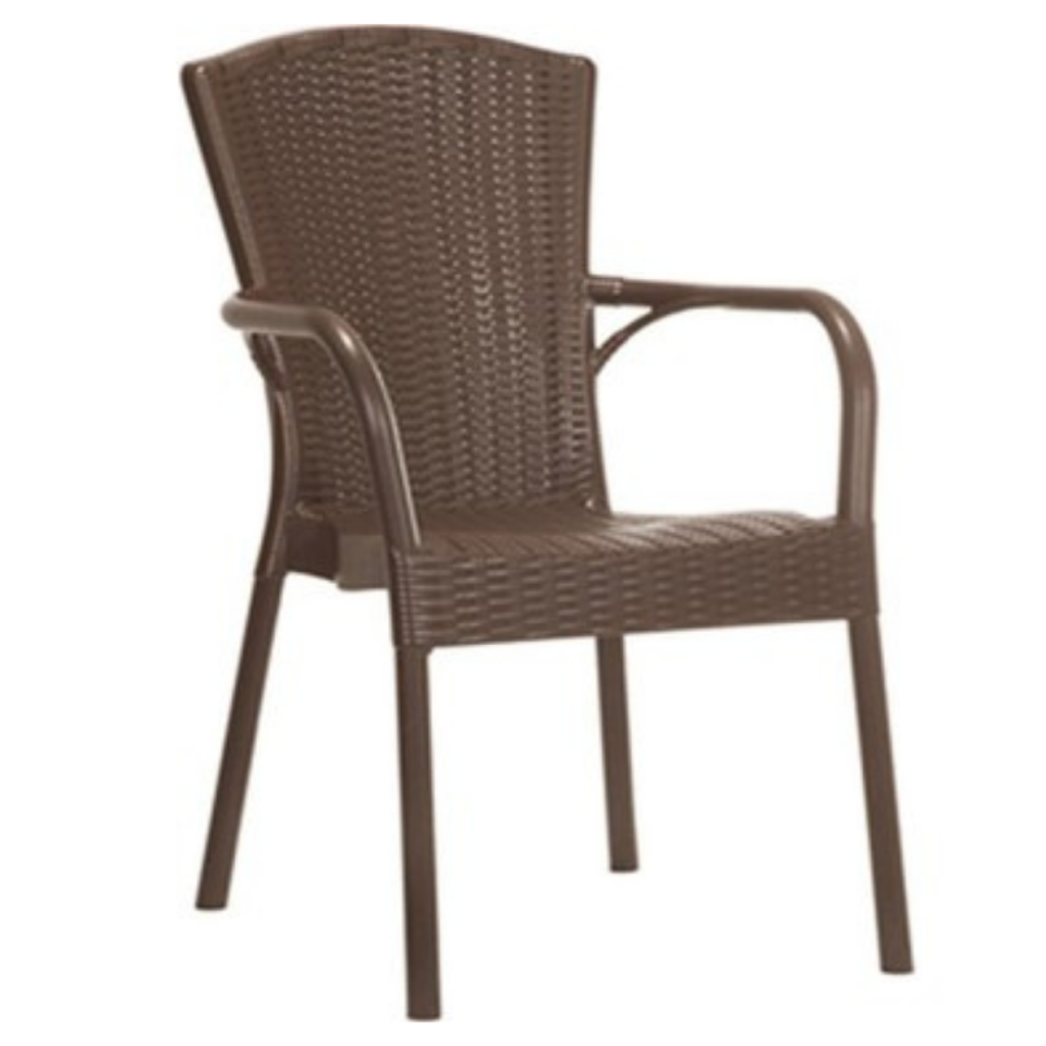 KOLTUK RATTAN ROYAL KAHVERENGİ