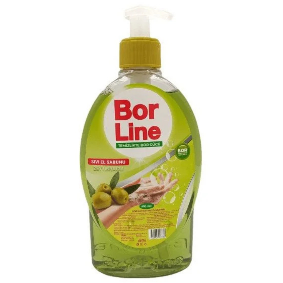 BORLİNE SIVI SABUN ZEYTİNYAĞLI 400 ML