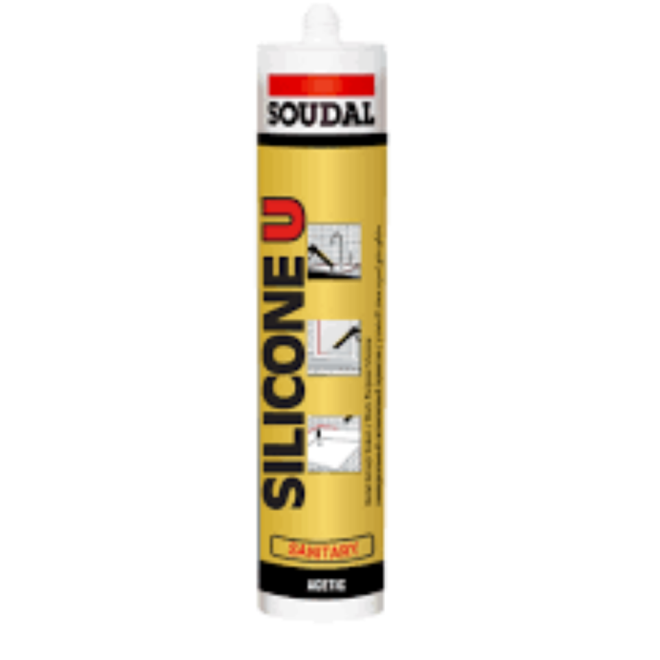 SOUDAL SİLİKON ŞEFFAF 280 GR 405021