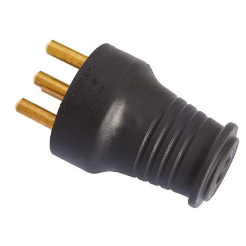 KAUÇUK DÜZ FİŞ 3X25 ERKEK