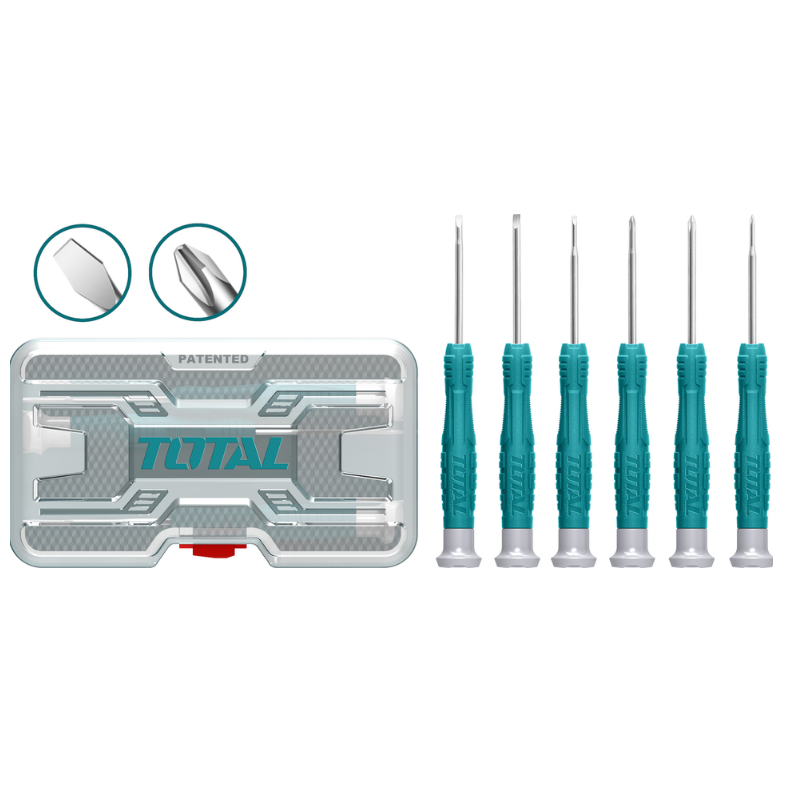 TOTAL 6 PARÇA TORNAVİDA SETİ THT250PS0601