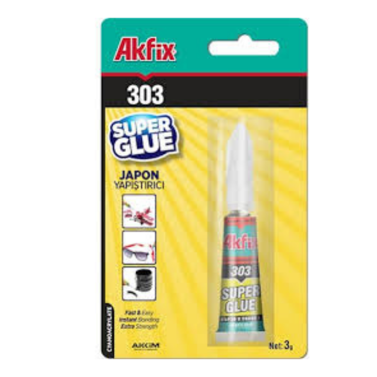 AKFİX JAPON YAPIŞTIRICISI 3GR