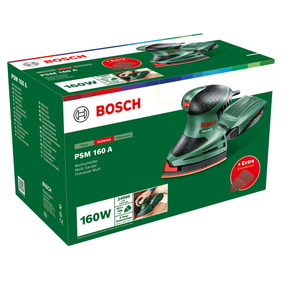 BOSCH PSM 160 A ÜÇGEN ZIMPARA 0603377000