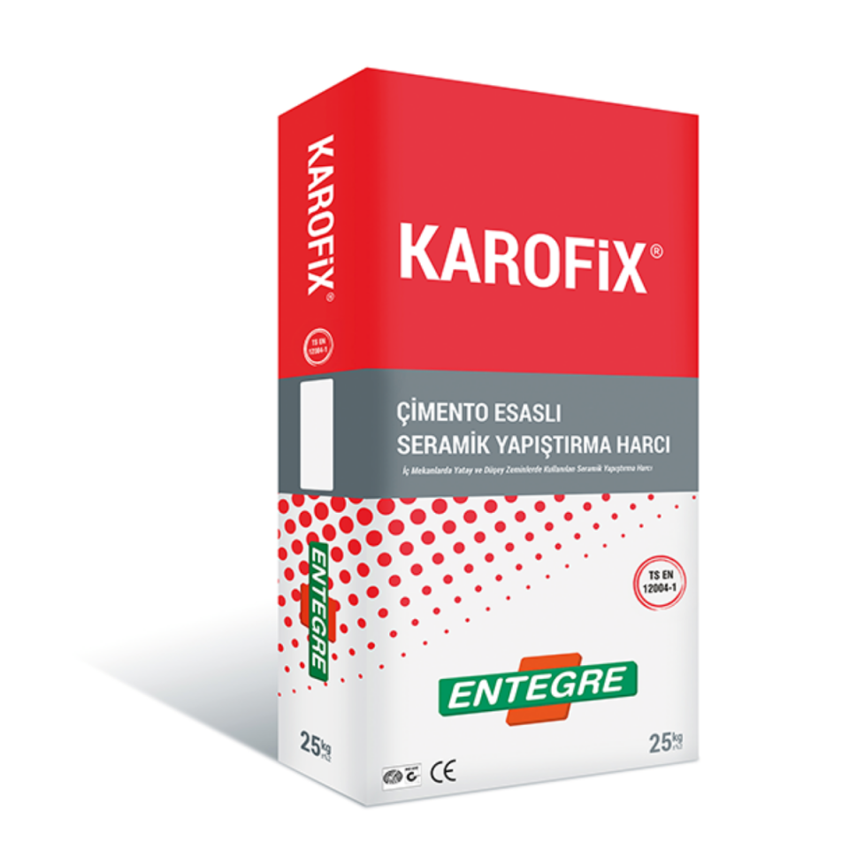ENTEGRE KAROFİX BEYAZ 25 KG