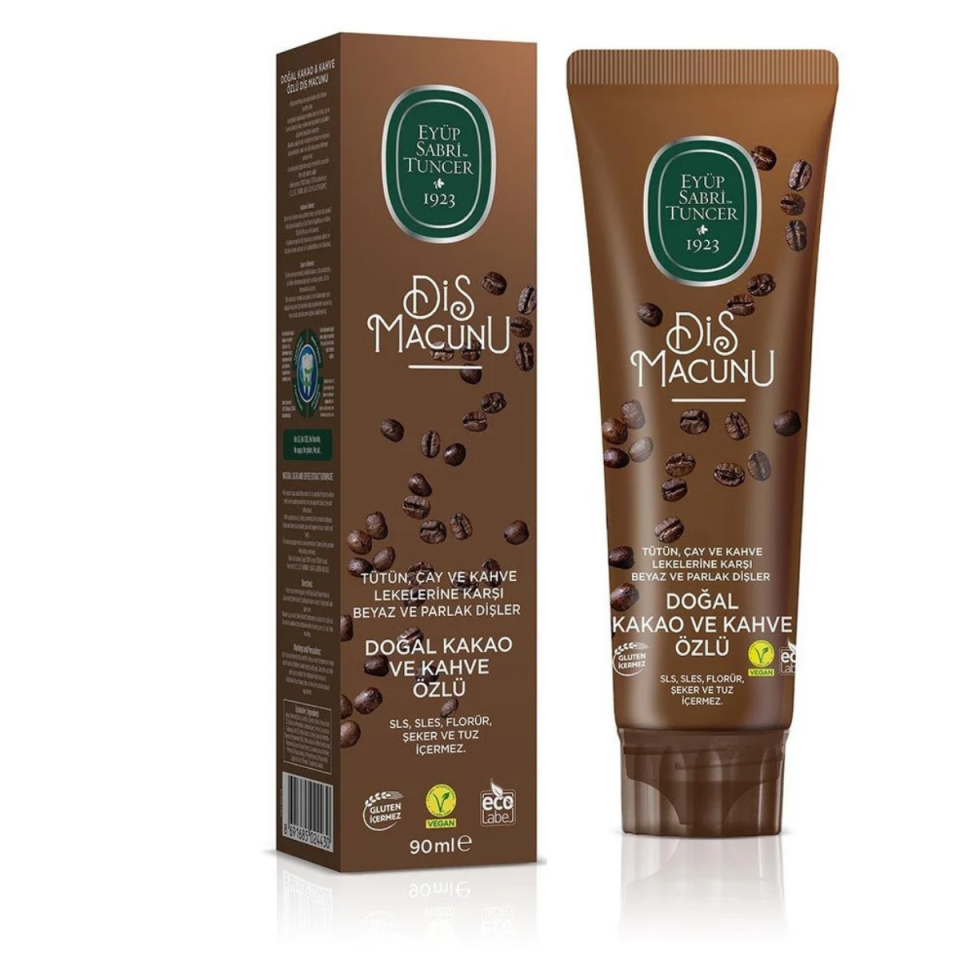 EST DİŞ MACUNU DOĞAL KAKAO VE KAHVE ÖZLÜ 90ML