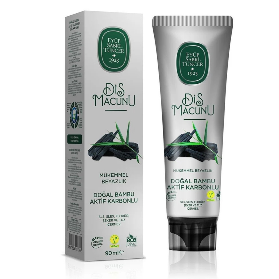 EST DİŞ MACUNU DOĞAL BAMBU AKTİF KARBONLU 90ML