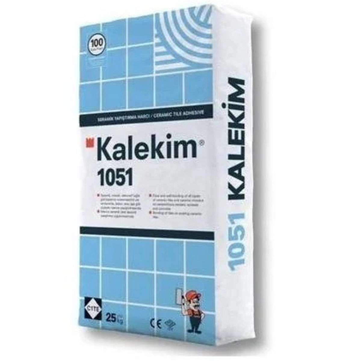 KALEKİM YAPIŞTIRICI GRİ 25 KĞ 1051
