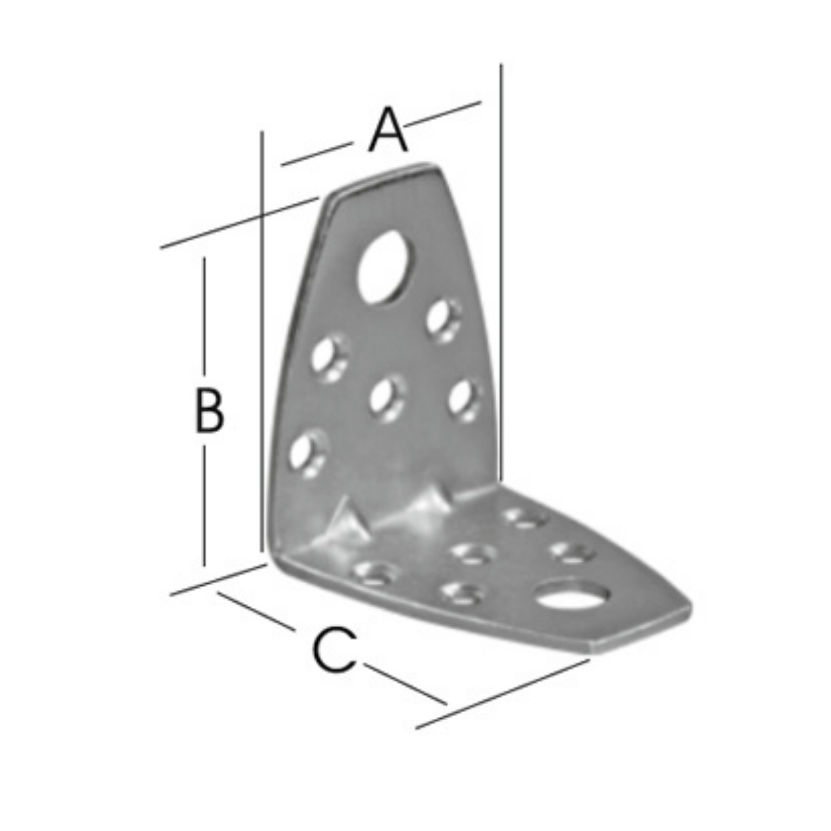 55X70X70 OVAL KÖŞEBENT 19416