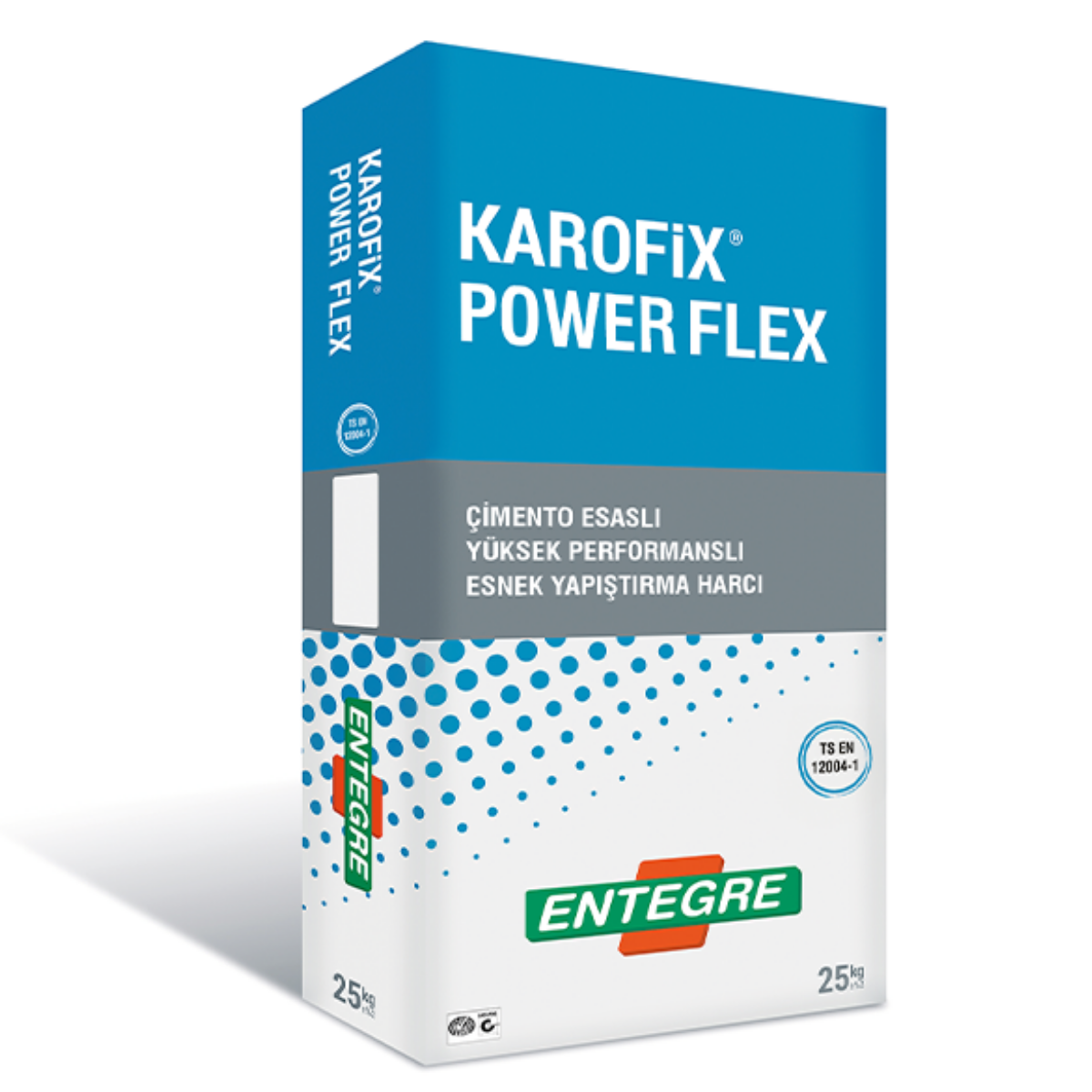 ENTEGRE KAROFİX POWERFLEX GRİ 25 KG
