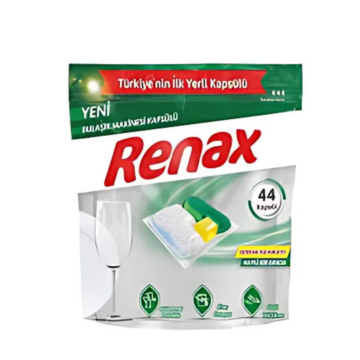 RENAX BULAŞIK MAK.KAPSÜL DETERJAN 44 LÜ