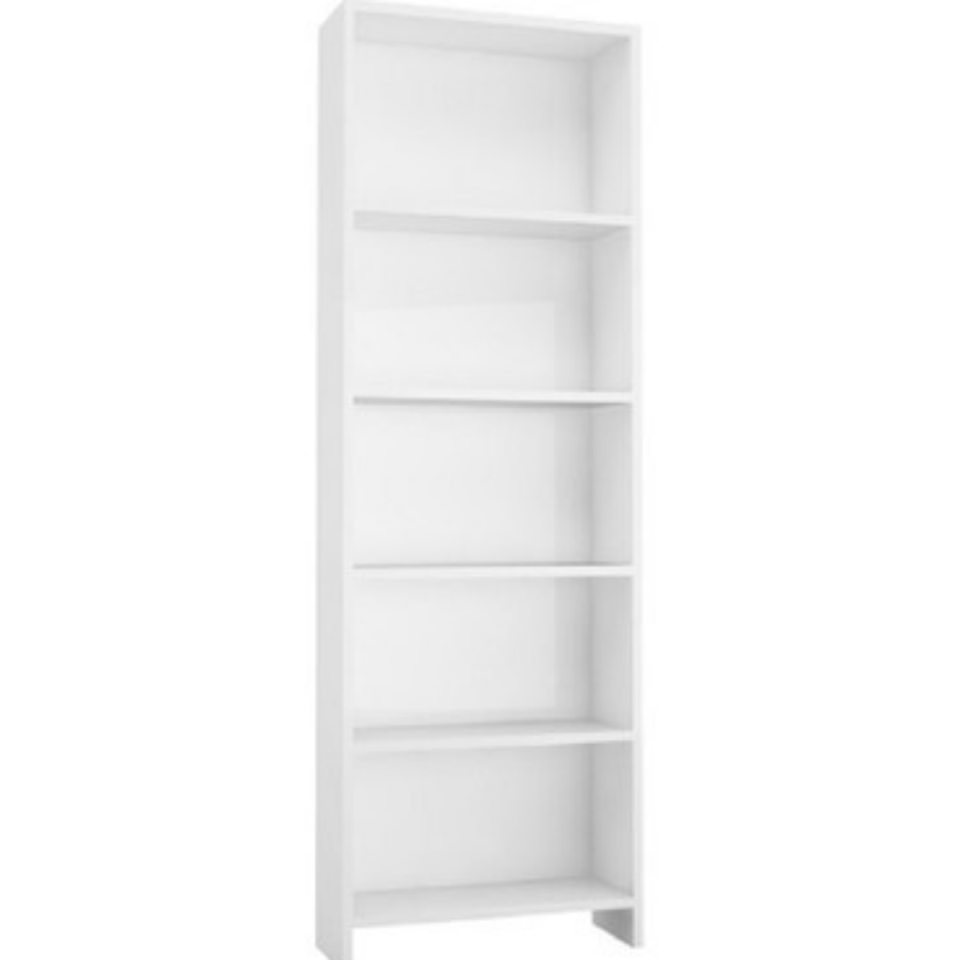 KİTAPLIK 5 RAFLI BEYAZ ARD204